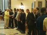 قدامى الأهلي والزمالك والفنان أمير كرارة في عزاء والد وليد سليمان