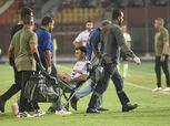 إصابة أحمد سيد زيزو في مباراة الزمالك والبنك الأهلي بدوري NILE