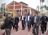 بالصور| لجنة من الاتحاد الأفريقي تُعاين استاد الإسكندرية