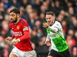 ليفربول يتقدم على مانشستر  يونايتد بهدف لويس دياز في الشوط الأول