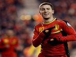 «هازارد»: أتمنى مشاركة «صلاح» بكأس العالم.. وسأشجع مصر في المونديال