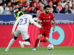 نهائي دوري أبطال أوروبا.. رأسية قوية من محمد صلاح وتألق كورتوا «فيديو»