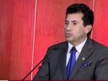 وزير الرياضة: نجلي ضمن منتخب الشباب «معرفش اتصاب بكورونا ولا لأ»