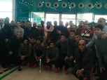 بالصور| استقبال رسمي لبعثة الاتحاد السكندري في الرياض