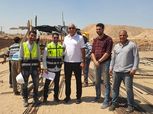 هشام نصر يتفقد الأعمال الإنشائية لفرع الزمالك بأكتوبر
