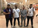 مندوب وزارة الرياضة يستقبل بعثة رفع الاثقال العائدة من أوزبكستان