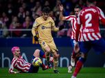 برشلونة يتقدم بهدف على أتلتيكو مدريد في الشوط الأول بالدوري الإسباني
