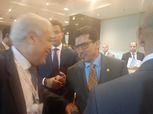 بالصور.. أشرف صبحي يشاهد مباراة الجزائر وكينيا من مدرجات الدفاع الجوي