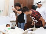الشيخ وحسين السيد يشاركان في حملة «لا بأس عليك» لزيارة المرضى بالسعودية