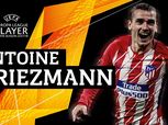 رسميا| «جريزمان» أفضل لاعب بالدوري الأوروبي لعام 2018
