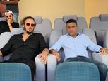 بالصور.. ممدوح عيد على رأس إدارة بيراميدز في ملعب الجونة