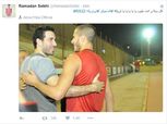 رمضان صبحي يهنئ أبو تريكه بعيد ميلاده