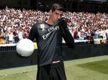 «كورتوا» يظهر لأول مرة بقميص ريال مدريد أمام جيرونا