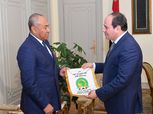 أبوريدة يشكر الرئيس السيسي بعد موافقة البرلمان على اتفاقية مقر "الكاف"