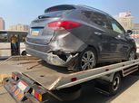عاجل.. تعرض نجل مدرب منتخب مصر الأول لحادث سير (صور)