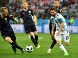 التعادل السلبي يحسم معركة الشوط الأول بين الأرجنتين وكرواتيا