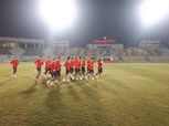 صور.. المنتخب الأولمبي يختتم تدريباته استعدادا للكاميرون
