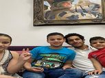 مصطفى شوبير يزور أسرة الشهيد منسي: ونعم التربية (صور)