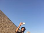 محمد صلاح يحتفي بموكب المومياوات الملكية على طريقته الخاصة