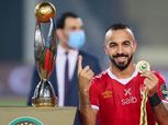 لاعبو الأهلي يحتفلون بوصول أفشة للمباراة 100 عقب الفوز على الزمالك