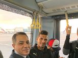 بعثة الزمالك تصل مطار القاهرة استعدادا للسفر إلى تونس