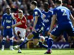 مانشستر يونايتد يهزم إيفرتون ويرتقي للمركز الثالث في الدوري الإنجليزي