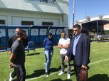 جهاز منتخب الكرة النسائية يتابع مباريات الدوري