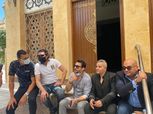 نجوم الكرة في جنازة والد حازم الحديدي (صور)