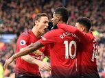 الدوري الإنجليزي| مانشستر يونايتد يفوز على ليستر سيتي.. ويصعد للمركز الخامس