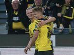 أهداف مباراة بوروسيا دورتموند وفولفسبورج.. 6-1 لصالح رفاق هالاند