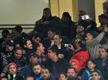 بالصور| علاء وجمال مبارك في مباراة مصر وتونس