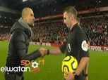 ليفربول ضد مان سيتي.. حضن كلوب لمحمد صلاح وجوارديولا يثور في وجه الحكام