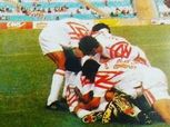 الزمالك يحتفل بالتتويج بأول سوبر أفريقي على حساب الأهلي