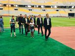 بالصور.. وصول الأهلي وبيراميدز لملعب برج العرب قبل مواجهة كأس مصر