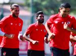 صالح جمعة يظهر في مران الأهلي الجماعي