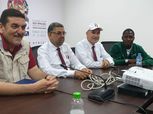 بعثة مصر تتسلم "أيديهات" أعضائها بدورة الألعاب الأفريقية في المغرب