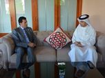 أشرف صبحي يبحث سبل التعاون مع وزير الرياضة البحريني