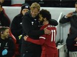 بالفيديو.. عناق وتحية خاصة من كلوب لمحمد صلاح بعد الانتصار على توتنهام