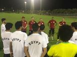 بالصور| المنتخب الأوليمبي يؤدي مرانه الثاني استعداداً للقاء السعودية