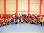 بالصور.. اختبارات الأولمبياد الخاص لاختيار منتخب الفلور بول للمشاركة بالأقليمية