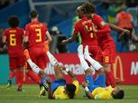 رئيس وزارء بلجيكا يدعم منتخب بلاده من مدرجات روسيا