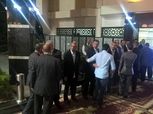 "حسن وناجي" يقدمان واجب العزاء في شقيقة الخطيب