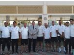 بالصور.. مدير أمن السويس يدعم المنتخب الأولمبي قبل أمم أفريقيا