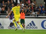 بالكعب.. مصطفى محمد يصنع هدفا لنانت أمام أجاكسيو في الدوري الفرنسي