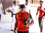 بالصور| أحمد فتحي يظهر بـ«نيو لوك» جديد في تدريبات الأهلي