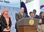 "السيسي" لمنتخب مصر: أسعدتم الشعب المصري وكل البلاد العربية