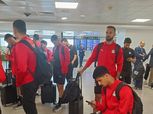 وصول بعثة منتخب مصر الثاني المشارك في كأس العرب إلى المغرب «صور»