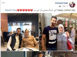 أحمد عادل محتفلا بوالدته في عيد الأم: انتي صاحبتي مش أمي