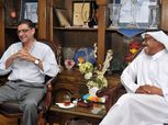 محمود طاهر يستقبل رئيس أهلي دبي