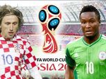 مونديال روسيا| بث مباشر.. شاهد مباراة كرواتيا ونيجيريا